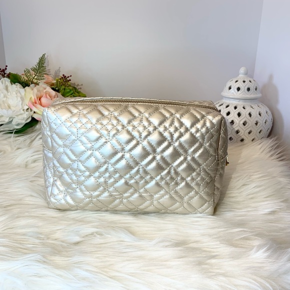 Vince Camuto Quilted Cosmetic Bag - Picture 2 of 8